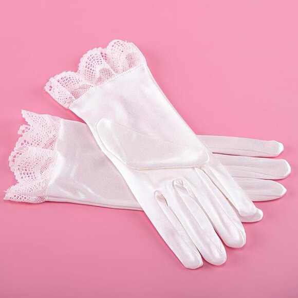 Women Lace Gloves - Picture 3 of 7
